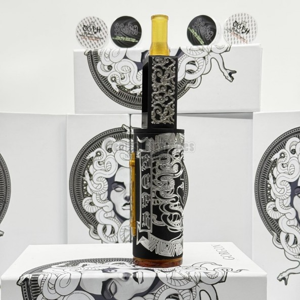 Gorgon Boro Mech Mod Polished T6 by SC Philippines x black silver